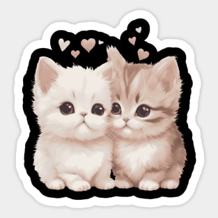 Cute Munchkin Kitten Sticker